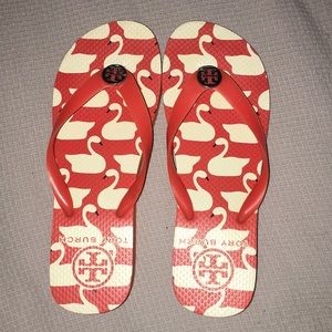 Tory burch flip flops